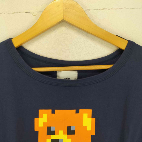 ジエダ Jieda ピクセルドット画 フロントプリントTシャツ メンズ JPN:2