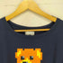ジエダ Jieda ピクセルドット画 フロントプリントTシャツ メンズ JPN:2