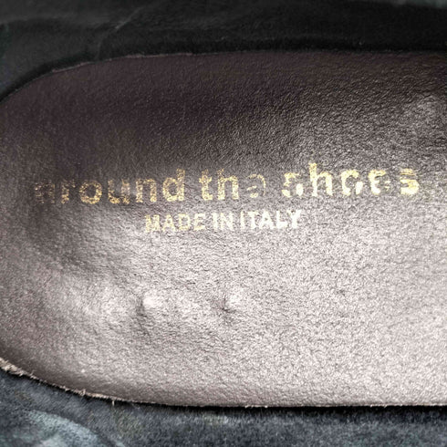 アラウンドザシューズ around the shoes スウェード ローファー シューズ メンズ EUR:42