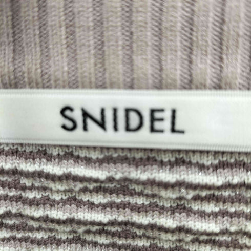 スナイデル snidel クロップド ニット セットアップ レディース ONE SIZE
