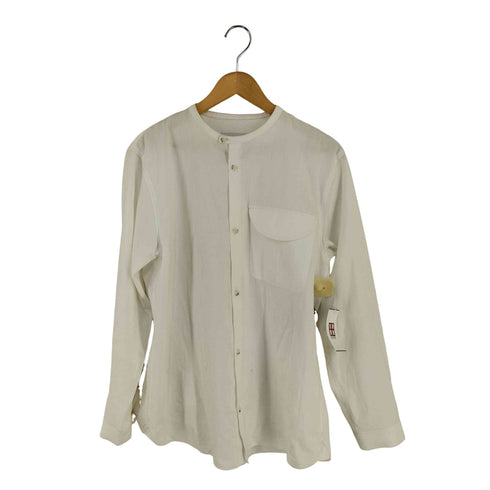 WALDE 24SS コットン バンドカラーシャツ メンズ JPN:42