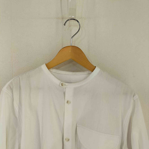 WALDE 24SS コットン バンドカラーシャツ メンズ JPN:42
