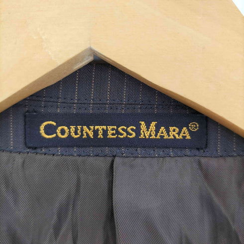 COUNTESS MARA ストライプ 3Bテーラードジャケット パンツセットアップ メンズ