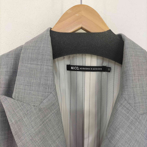 ニコルソンアンドニコルソン)(ニコルソンアンドニコルソン NICHOLSON & NICHOLSON MY ESSENTIAL-TRO ウールダブルブレストジャケット レディース 40