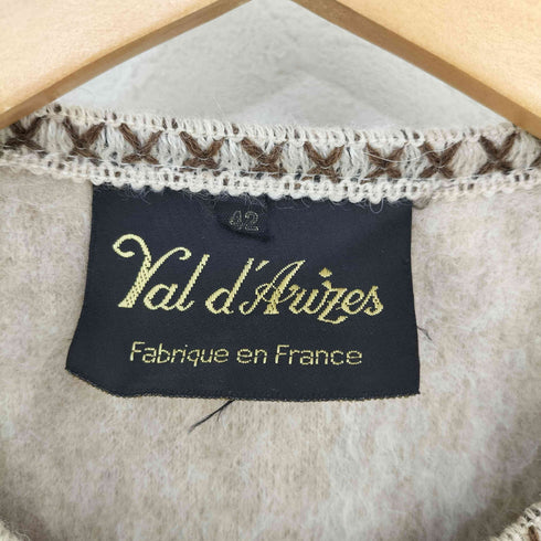 Val d'Arizes MADE IN FRANCE メリノウールアルパカ チロリアンジャケット レディース EUR:42