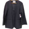 ローレン louren slit sleeve no collar jacket ノーカラースリーブスリットジャケット レディース FREE