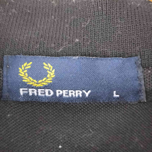 フレッドペリー FRED PERRY ロゴ刺繍 ポロシャツ メンズ JPN:L