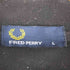 フレッドペリー FRED PERRY ロゴ刺繍 ポロシャツ メンズ JPN:L