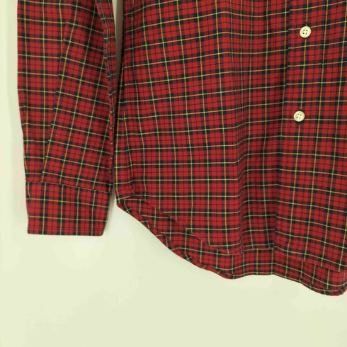 ラルフローレン RALPH LAUREN チェック柄 オックスフォードシャツ メンズ JPN:S