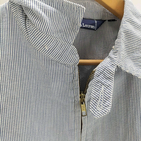 ポロバイラルフローレン Polo by RALPH LAUREN 三角タグ シアサッカースウィングトップ ハリントンジャケット メンズ JPN:L