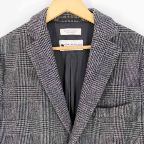 ビューティーアンドユースユナイテッドアローズ BEAUTY & YOUTH UNITED ARROWS EXTRA FINE WOOL 120’s CHESTER COAT チェスターコート メンズ JPN:L