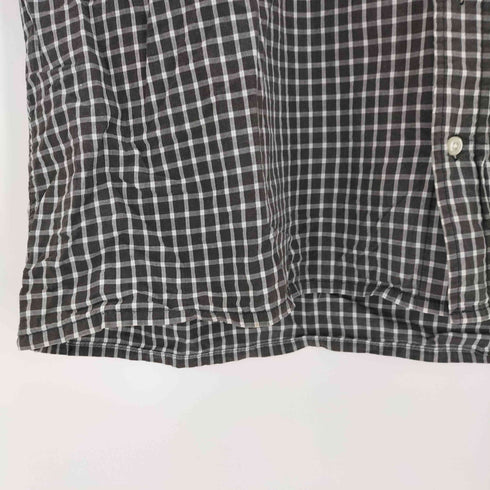 ラルフローレン RALPH LAUREN ボタンダウン 半袖チェックシャツ メンズ JPN:L
