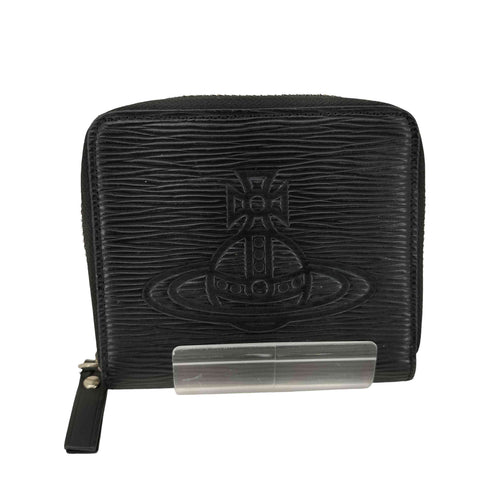 ヴィヴィアンウエストウッド Vivienne Westwood エンボスオーブロゴ ラウンドジップ 正方形財布 レディース