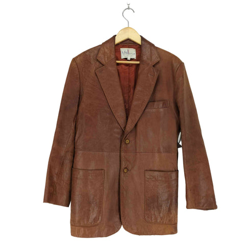 ウィルソン Wilsons Leather 70S レザーテーラードジャケット メンズ US:38