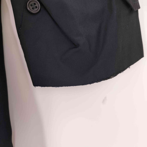 バーバリーズ BURBERRYS PURE SILK ステンカラーコート メンズ