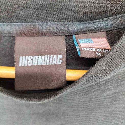 INSOMNIAC ダイダイ柄 ロングスリーブカットソー メンズ import:M