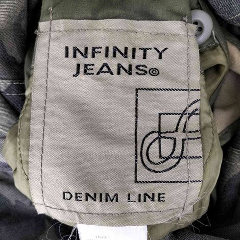 INFINITI JEANS ライナー付きワッペンモッズコート メンズ