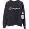 チャンピオン Champion フロントロゴ刺繍 裏起毛スウェット レディース MEDIUM