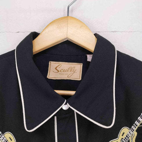 スカリー Scully 刺繍デザインウエスタンシャツ メンズ JPN:XL