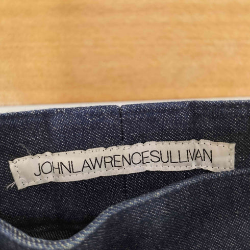 ジョンローレンスサリバン JOHN LAWRENCE SULLIVAN Rigid Denim Wide Pants フロントタックワイドデニムパンツ メンズ JPN:42