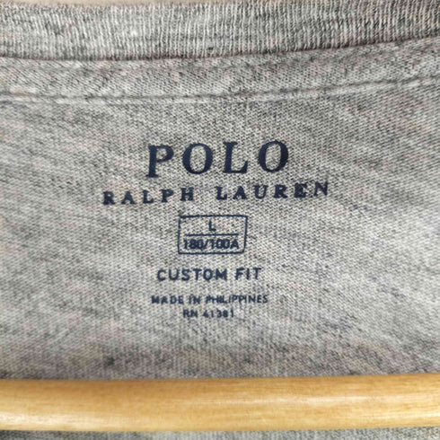 ポロラルフローレン POLO RALPH LAUREN バスケットボールワッペン クルーネックTシャツ メンズ JPN:L