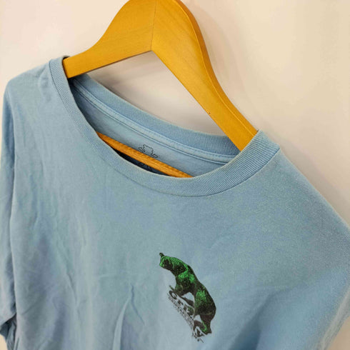 アニマルプリント クルーネック L/S Tシャツ メンズ JPN:L