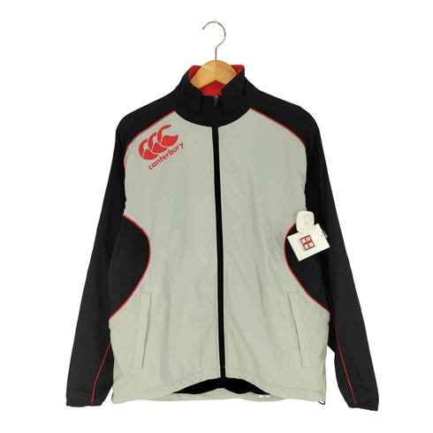 カンタベリー CANTERBURY ロゴプリント 裏地メッシュ ジップアップジャケット メンズ import:S
