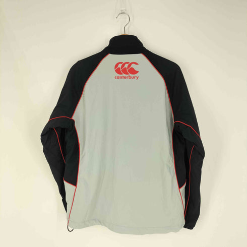 カンタベリー CANTERBURY ロゴプリント 裏地メッシュ ジップアップジャケット メンズ import:S