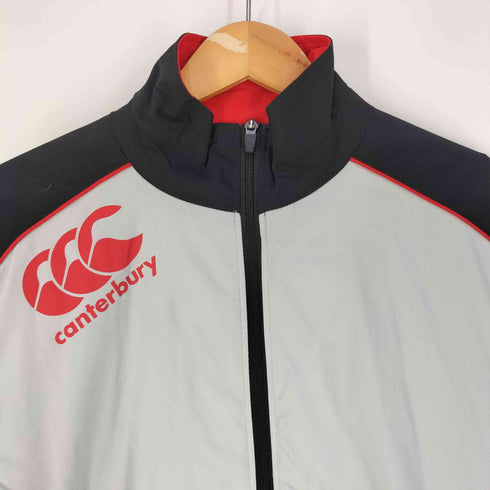 カンタベリー CANTERBURY ロゴプリント 裏地メッシュ ジップアップジャケット メンズ import:S