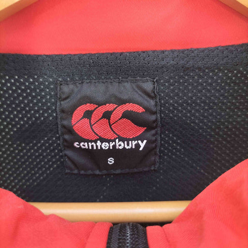 カンタベリー CANTERBURY ロゴプリント 裏地メッシュ ジップアップジャケット メンズ import:S