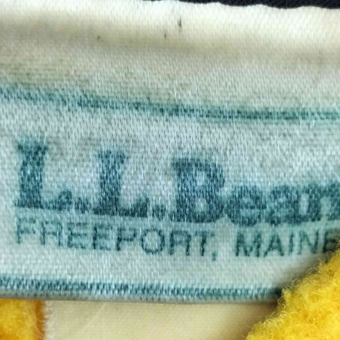 エルエルビーン L.L.Bean 70-80s ロゴ刺繍 フリースジャケット メンズ