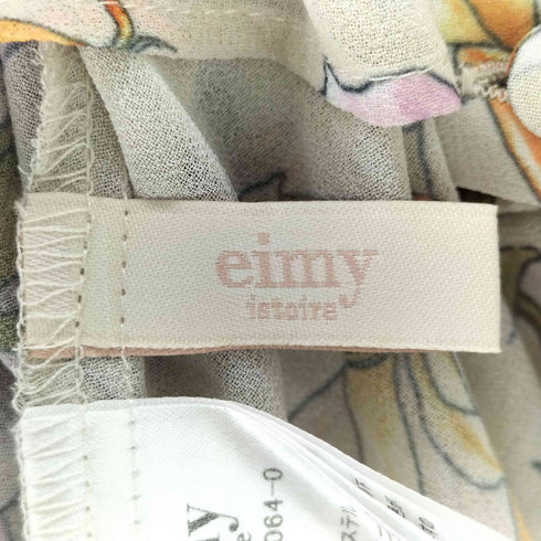 エイミーイストワール eimy istoire Rebecca flower シアーフリルブラウス レディース FREE