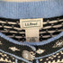 エルエルビーン L.L.Bean 00S ノルディックバーズアイカーディガン レディース import:M