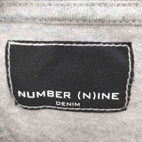 N NUMBER デザインプリントクルーネックT メンズ L