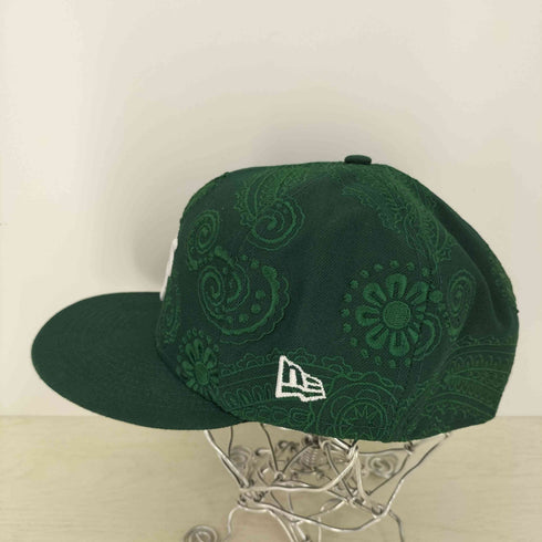 ニューエラ NEW ERA 59Fifty Swirl Fitted Hat Dark Green メンズ 8