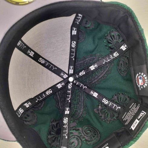 ニューエラ NEW ERA 59Fifty Swirl Fitted Hat Dark Green メンズ 8