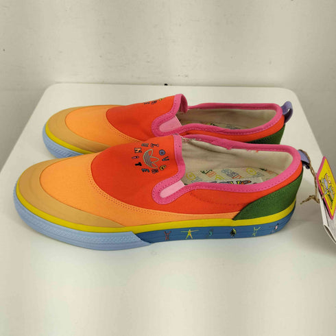 アディダスオリジナルス adidas Originals NIZZA SLIP ON PRIDE SSRE/YEL/HORA メンズ JPN:26.5