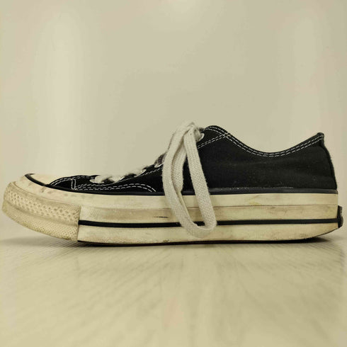 コンバース CONVERSE CT70 BLACK LOW CUT ローカットスニーカー レディース JPN:24.5