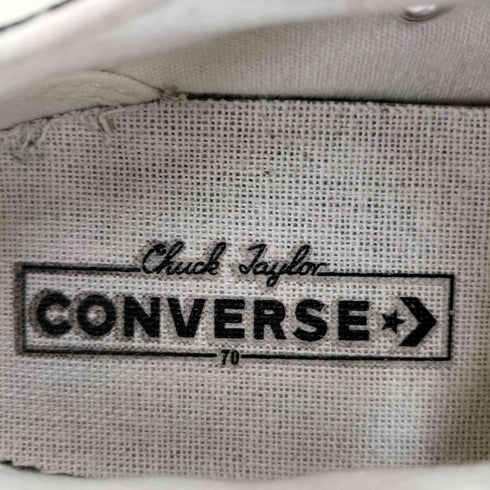 コンバース CONVERSE CT70 BLACK LOW CUT ローカットスニーカー レディース JPN:24.5