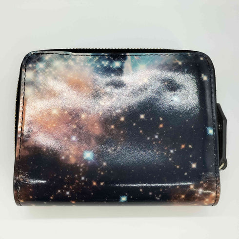 ヴィヴィアンウエストウッド Vivienne Westwood 宇宙柄 二つ折り財布 レディース