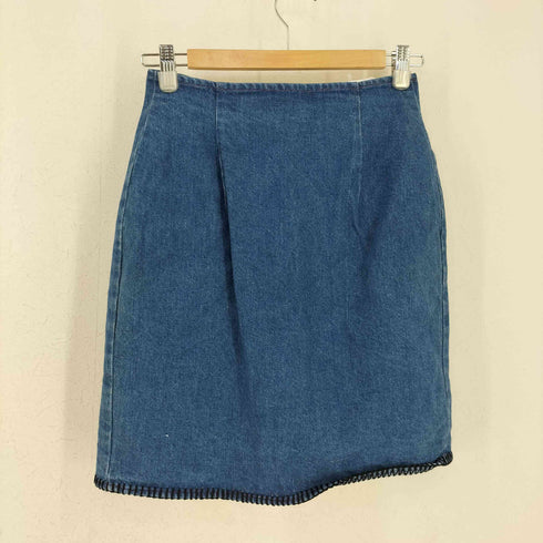 ラルフローレン RALPH LAUREN COUNTRY USA製 デニム巻きスカート レディース JPN:2