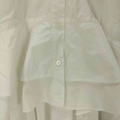 ザラ ZARA アシンメトリーフリルシャツワンピース レディース JPN:M