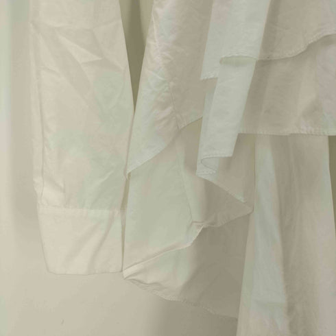 ザラ ZARA アシンメトリーフリルシャツワンピース レディース JPN:M