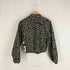 ザラ ZARA 花柄 スタンドカラー バルーンスリーブ 長袖 ブラウス レディース import:M