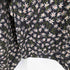 ザラ ZARA 花柄 スタンドカラー バルーンスリーブ 長袖 ブラウス レディース import:M