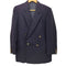 バーバリーズ BURBERRYS 80-90s WOOL&MOHAIR 紺ブレ 金ボタン ダブルブレスト テーラードジャケット メンズ 90-78-165A4