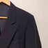 バーバリーズ BURBERRYS 80-90s WOOL&MOHAIR 紺ブレ 金ボタン ダブルブレスト テーラードジャケット メンズ 90-78-165A4