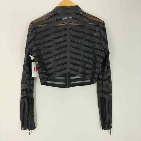 bebe フェイクレザースカルデザインジャケット レディース JPN:M