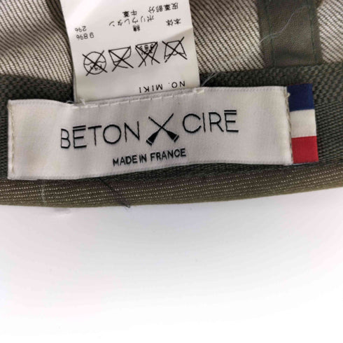 BETON CIRE ミキ ハット フィッシャーマンキャップ メンズ