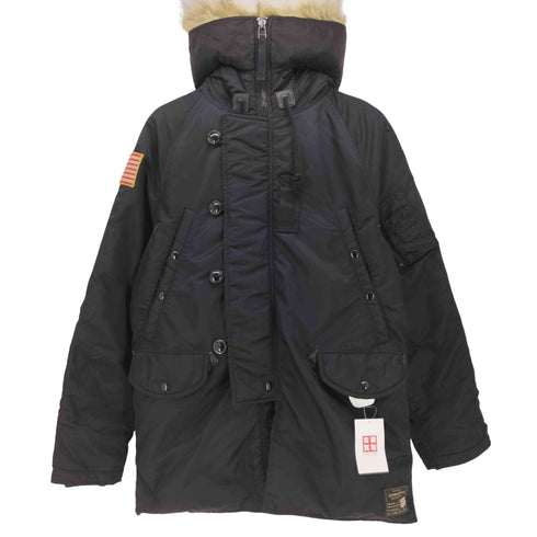 デニムアンドサプライ ラルフローレン DENIM & SUPPLY RALPH LAUREN 星条旗ワッペン N-3B ダウン ジャケット メンズ import:S